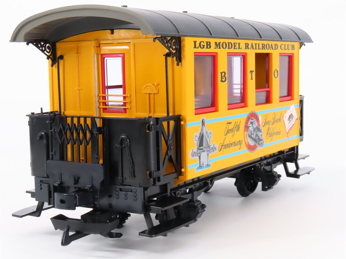 G Scale LGB 3007 CC 01 BTO Model Railroad Club 12th Anniversary Coach Passenger