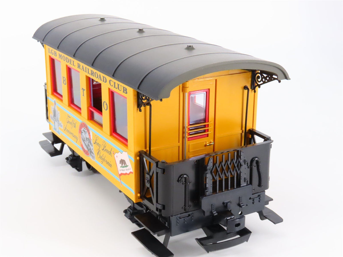 G Scale LGB 3007 CC 01 BTO Model Railroad Club 12th Anniversary Coach Passenger