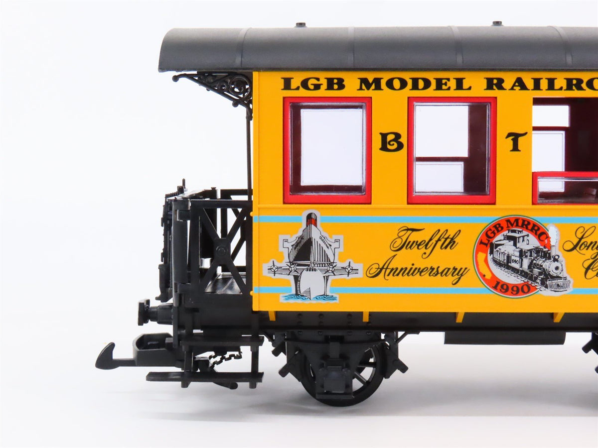 G Scale LGB 3007 CC 01 BTO Model Railroad Club 12th Anniversary Coach Passenger