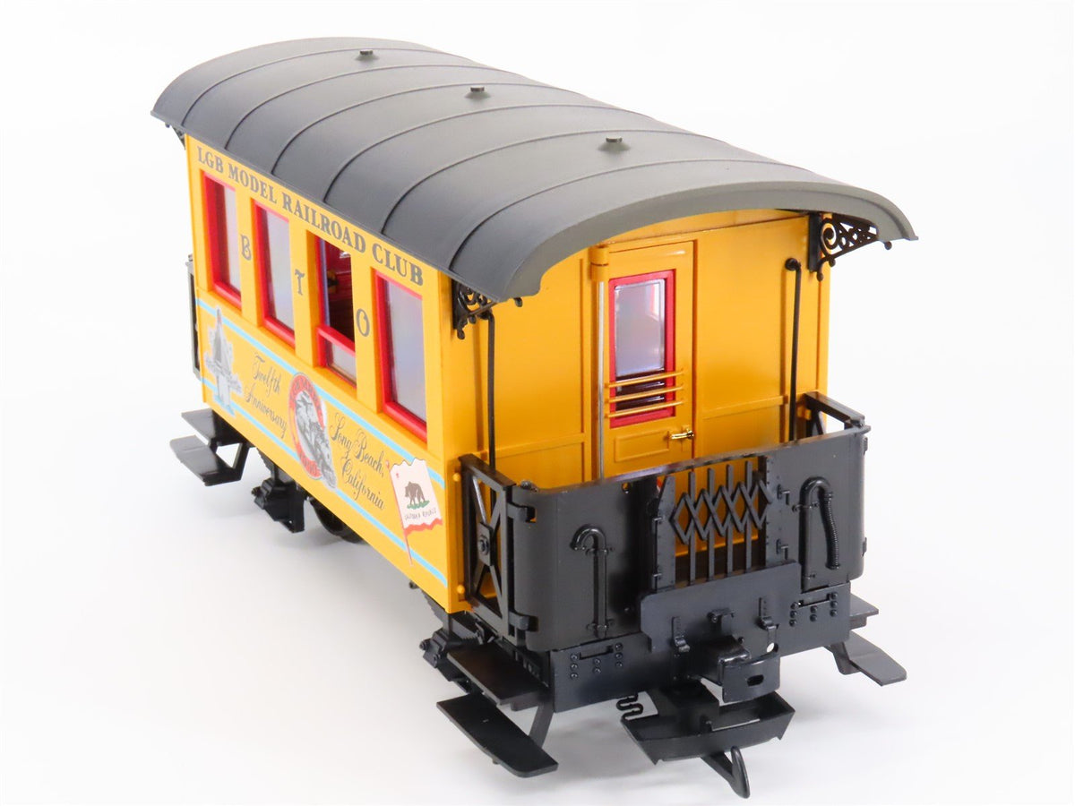 G Scale LGB 3007 CC 01 BTO Model Railroad Club 12th Anniversary Coach Passenger