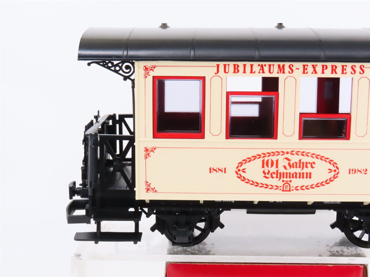 G Scale LGB 1982 Jahreswagen Anniversary Coach Passenger Car