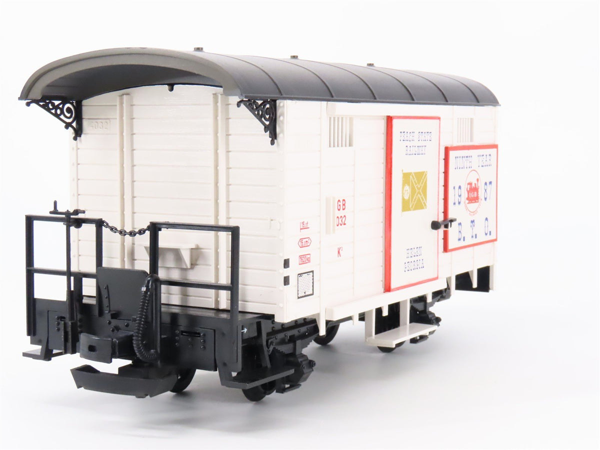 G Scale LGB 4032 BTO 1987 Convention 9th Anniversary Box Car #4032