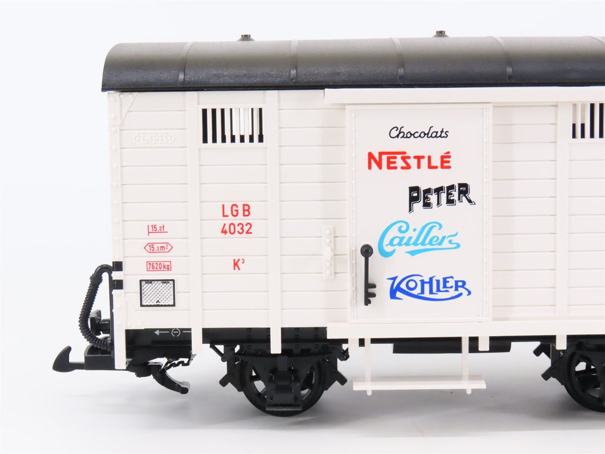 G Scale LGB 4032 Chocolats Nestle Peter Caillers Kohler Box Car #4032