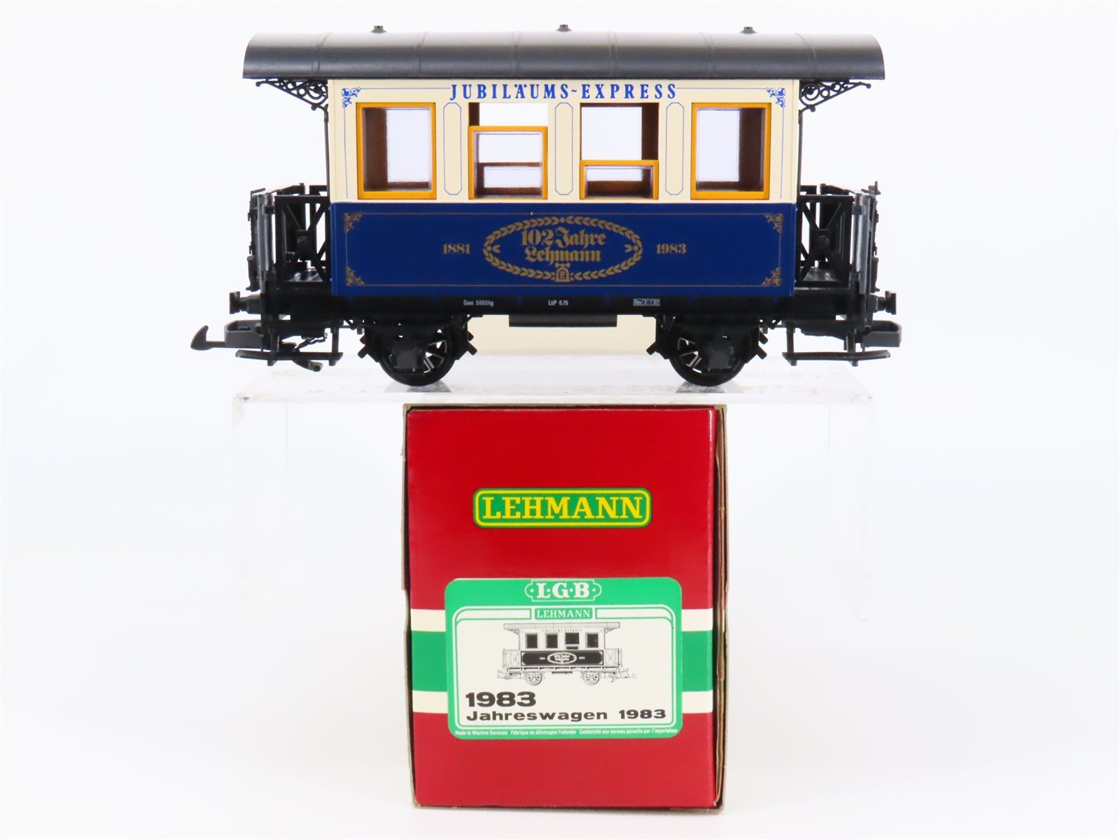 G Scale LGB 1983 Jahreswagen Anniversary Coach Passenger Car