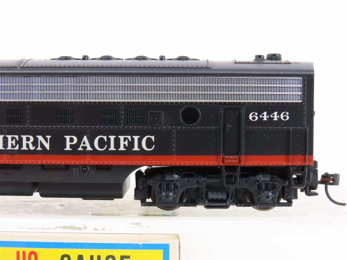 HO Scale Atlas 8316 SP Southern Pacific &quot;Black Widow&quot; FP7A Diesel #6446