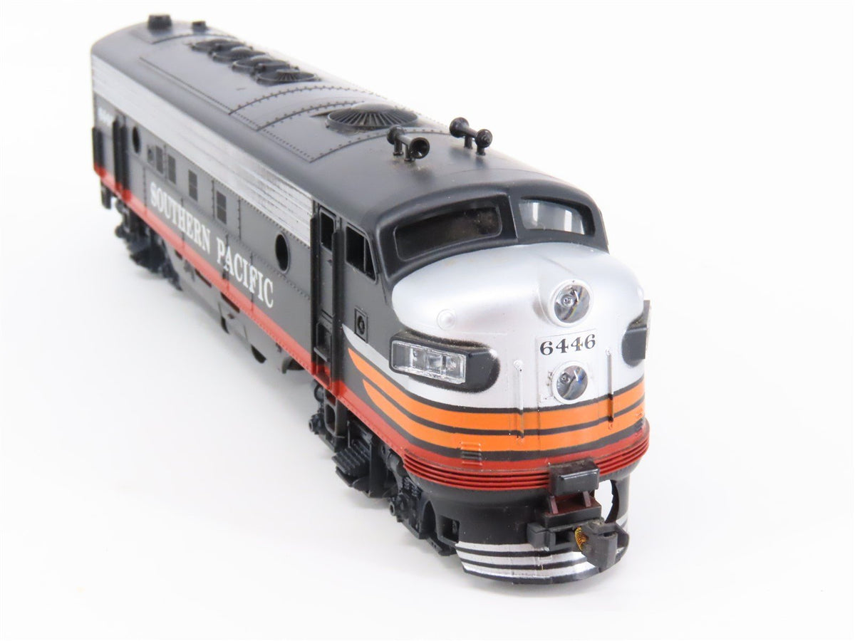 HO Scale Atlas 8316 SP Southern Pacific &quot;Black Widow&quot; FP7A Diesel #6446