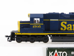 HO Scale Kato 37-01G ATSF Santa Fe SD40 Diesel Locomotive #1705