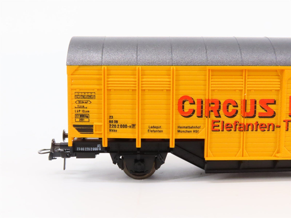 HO Scale Roco Preiser 44009/30726 Circus Krone Animal Transport Cars - Set of 4