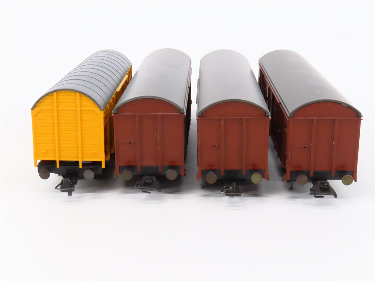 HO Scale Roco Preiser 44009/30726 Circus Krone Animal Transport Cars - Set of 4