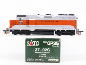 HO Scale Kato 37-02G WP Western Pacific GP35 Diesel Locomotive