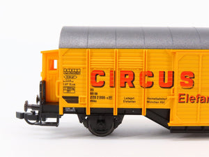 HO Scale Roco Preiser 44009/30726 Circus Krone Animal Transport Cars - Set of 4