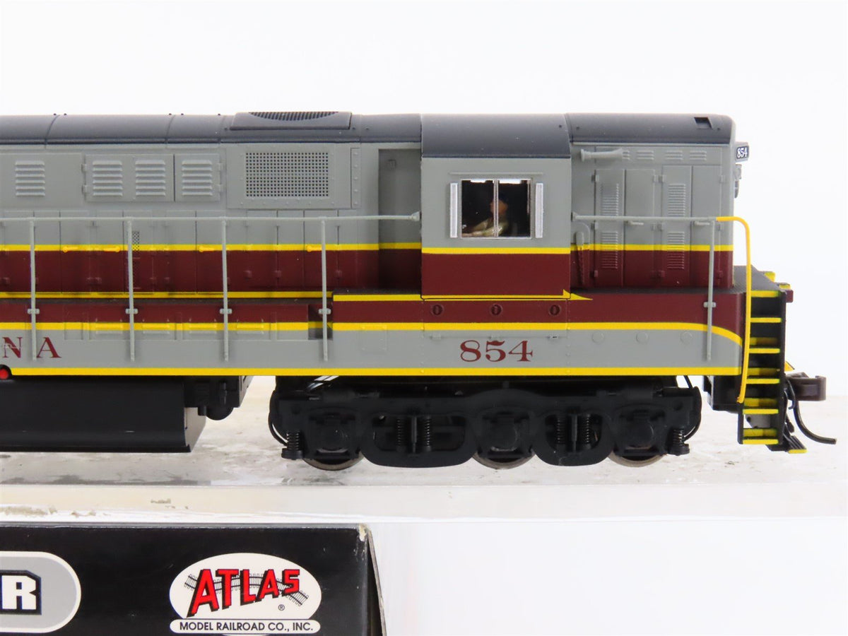 HO Atlas Master Silver 7805 DL&amp;W Lackawanna Trainmaster Diesel #854 - DCC Ready