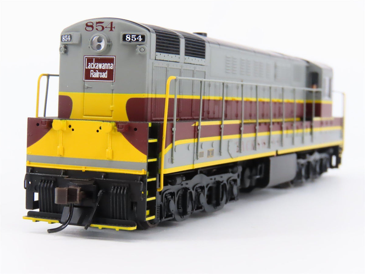 HO Atlas Master Silver 7805 DL&amp;W Lackawanna Trainmaster Diesel #854 - DCC Ready