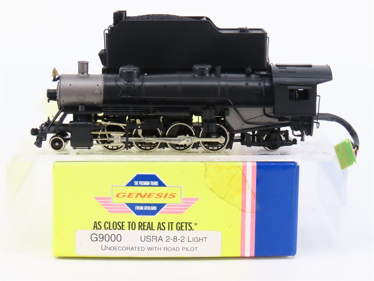 HO Scale Athearn Genesis G9000 Unlettered USRA 2-8-2 Light Steam - DCC Ready