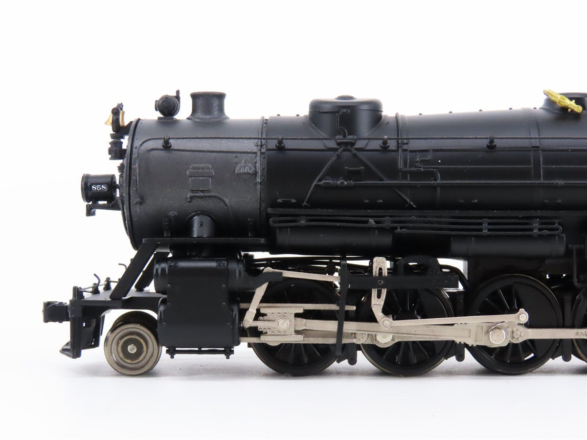 HO Broadway Limited BLI Powerhouse 202 CNJ 2-8-2 M1s Steam #858 w/ DCC &amp; Sound