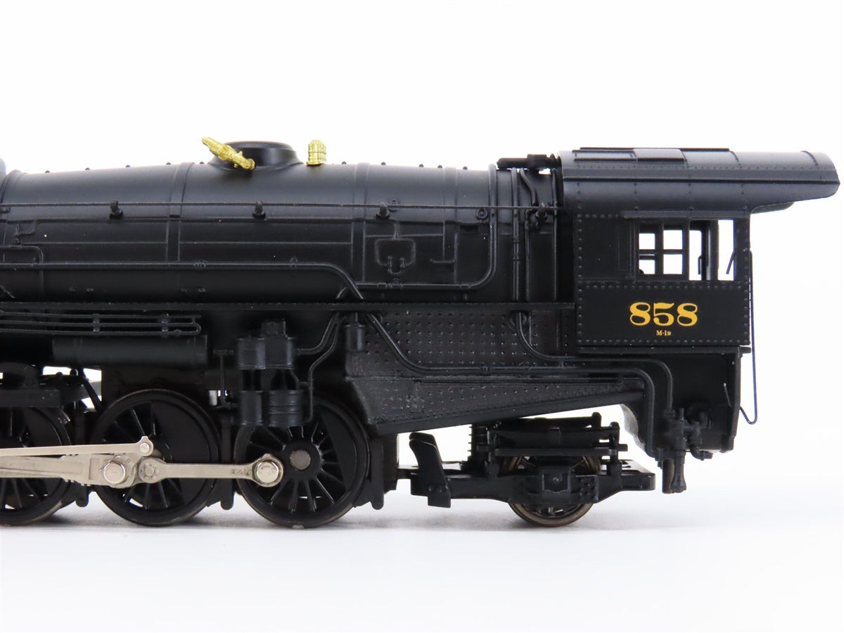 HO Broadway Limited BLI Powerhouse 202 CNJ 2-8-2 M1s Steam #858 w/ DCC &amp; Sound