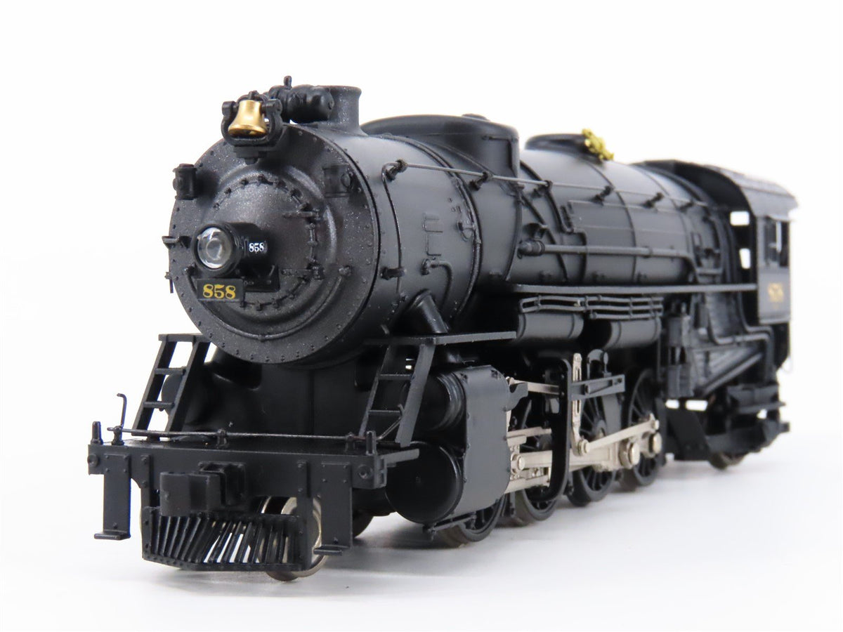 HO Broadway Limited BLI Powerhouse 202 CNJ 2-8-2 M1s Steam #858 w/ DCC &amp; Sound