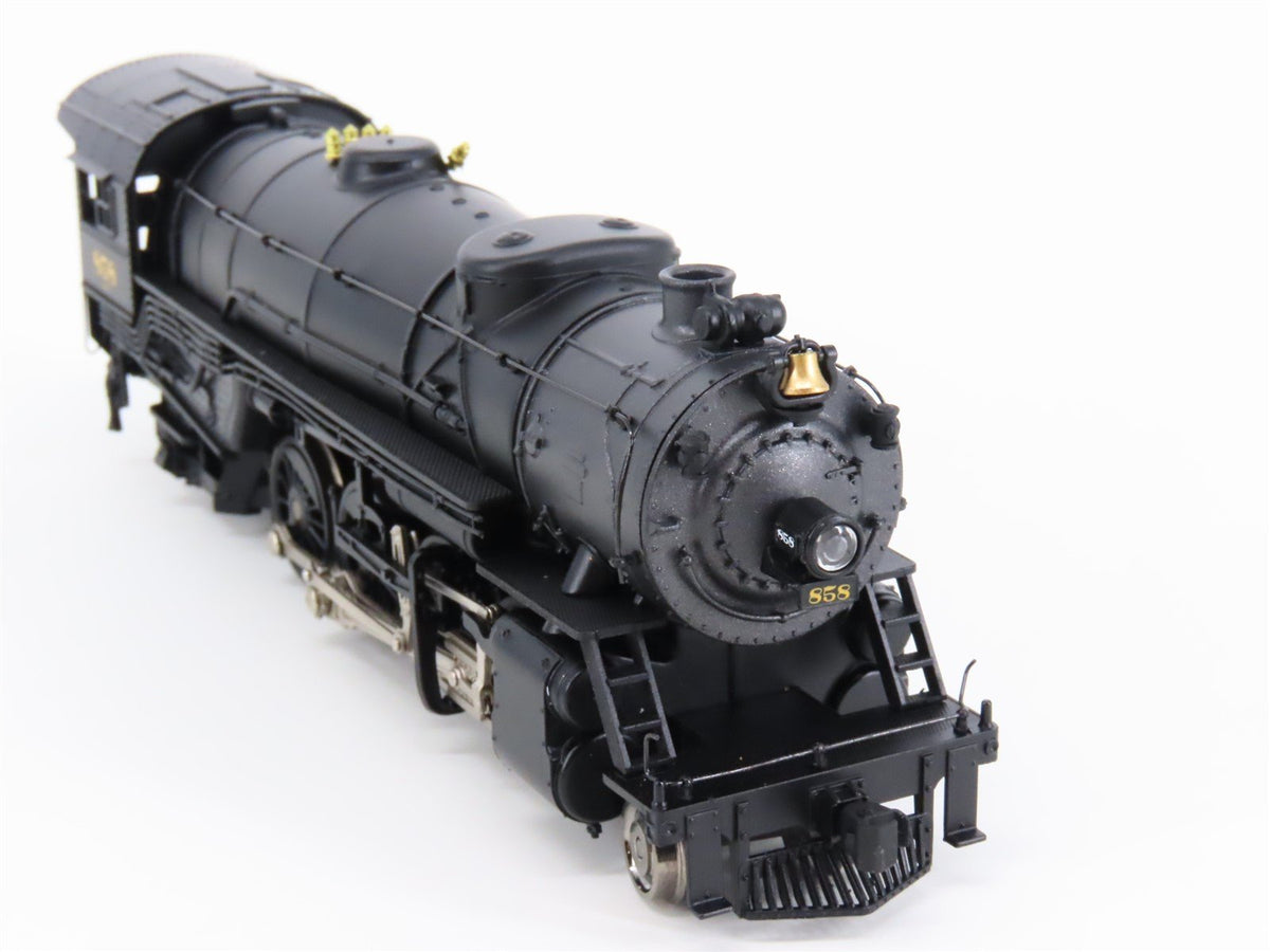 HO Broadway Limited BLI Powerhouse 202 CNJ 2-8-2 M1s Steam #858 w/ DCC &amp; Sound