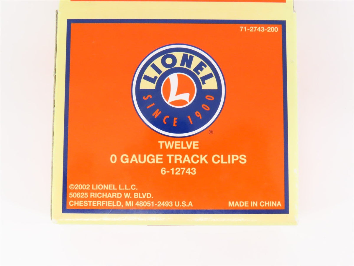 O Gauge Lionel 6-12743 Twelve Track Clips