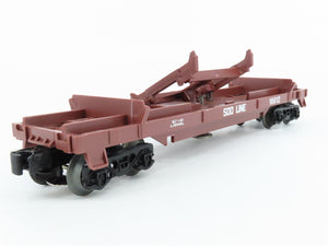 O Gauge 3-Rail Lionel #6-16612 SOO Line Log Dump Car #16612