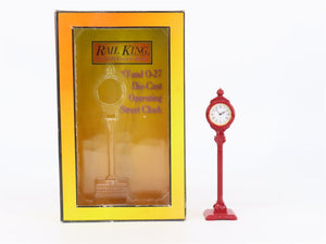 O 1/48 Scale MTH Rail King 30-1061 Operating Die-Cast Street Clock