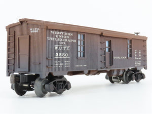 O Gauge 3-Rail Lionel #6-19992 LRRC WUTX Western Union Telegraph Tool Car #3550