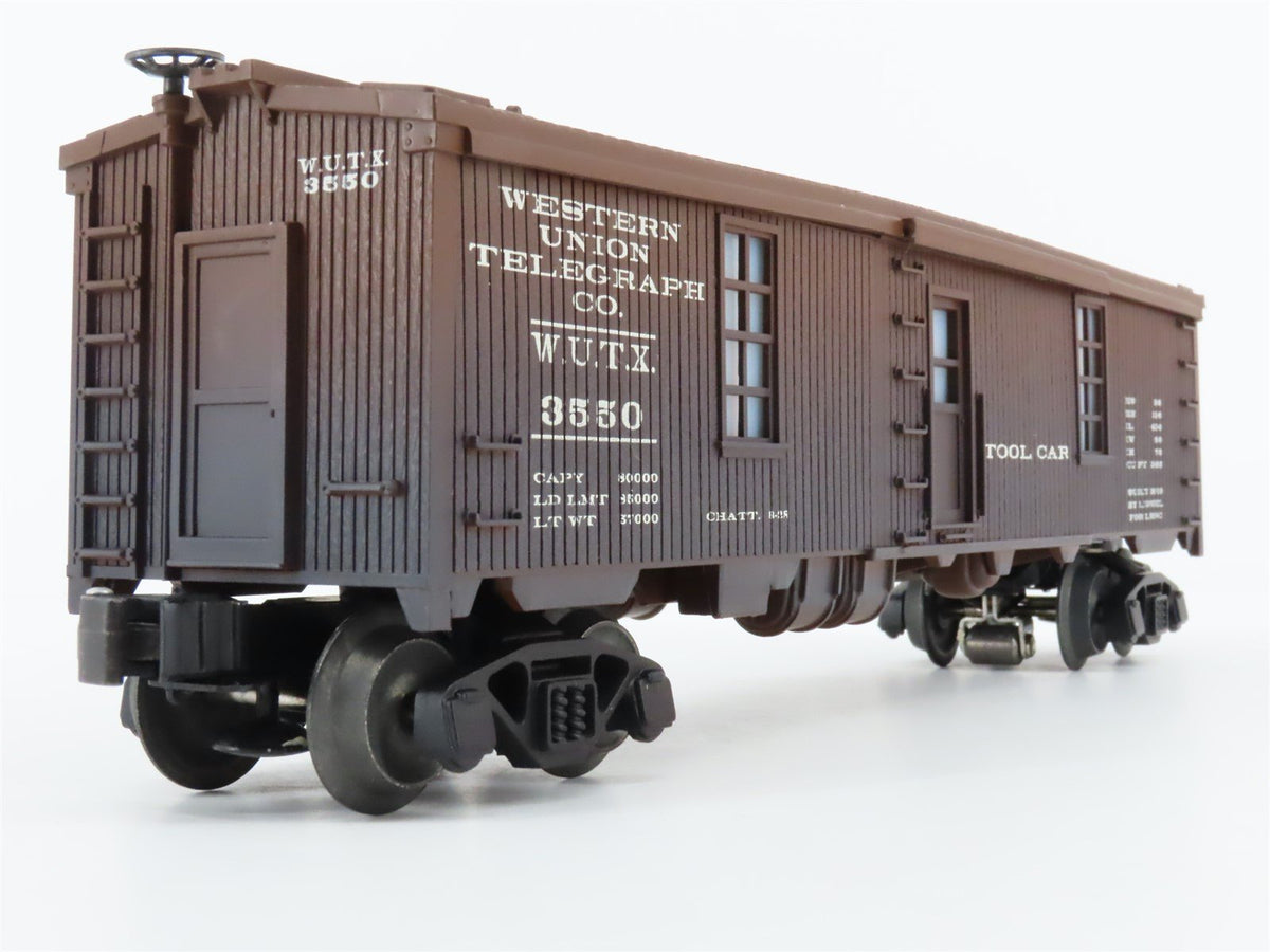 O Gauge 3-Rail Lionel #6-19992 LRRC WUTX Western Union Telegraph Tool Car #3550