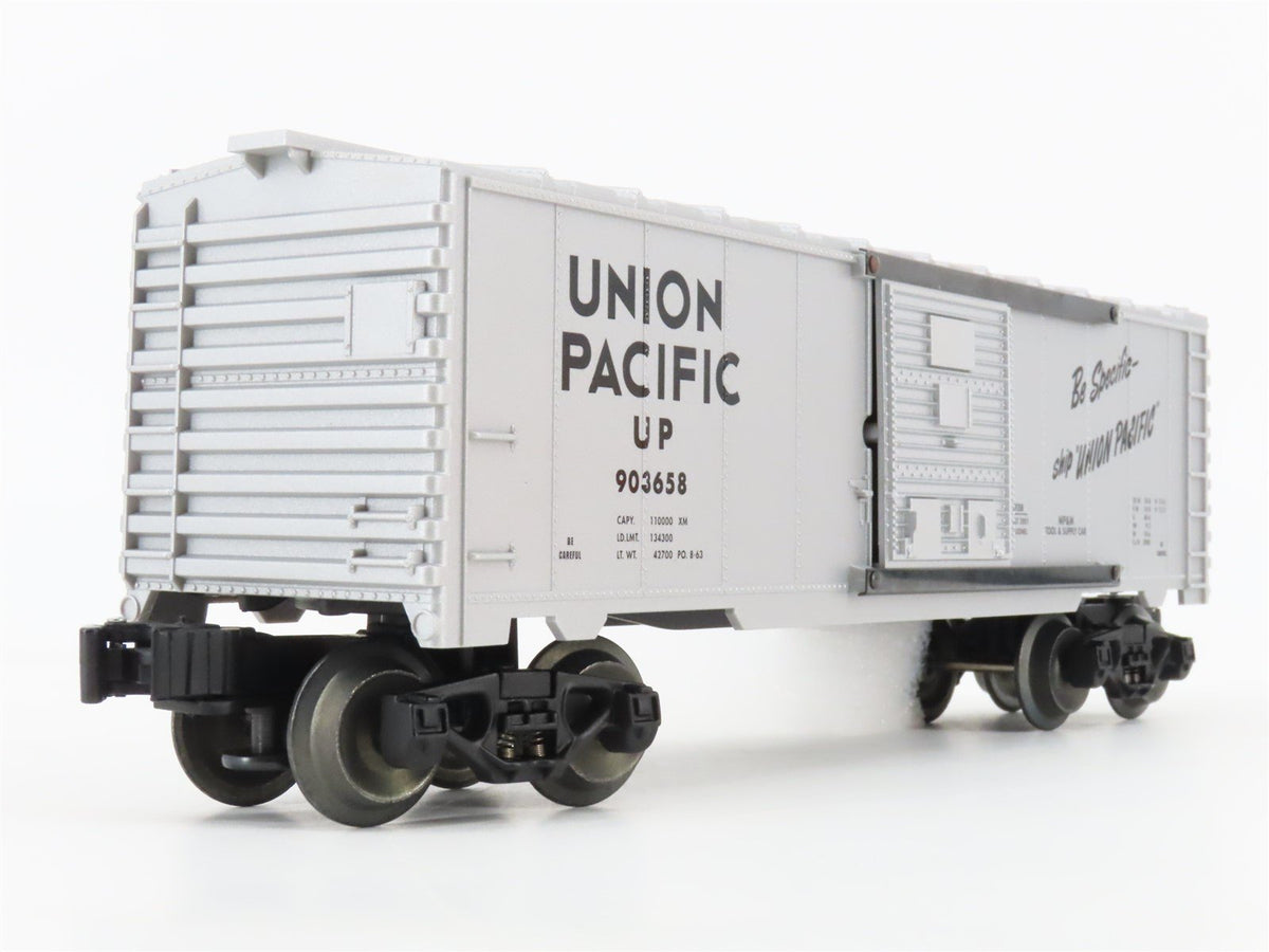 O Gauge 3-Rail Lionel #6-39208 UP &quot;Be Specific&quot; Box Car #903658