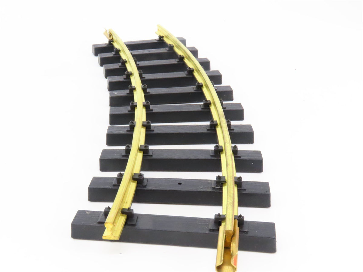 G Scale USA Trains R81100 Brass Rail Curved Track 12 Pieces - Full Circle