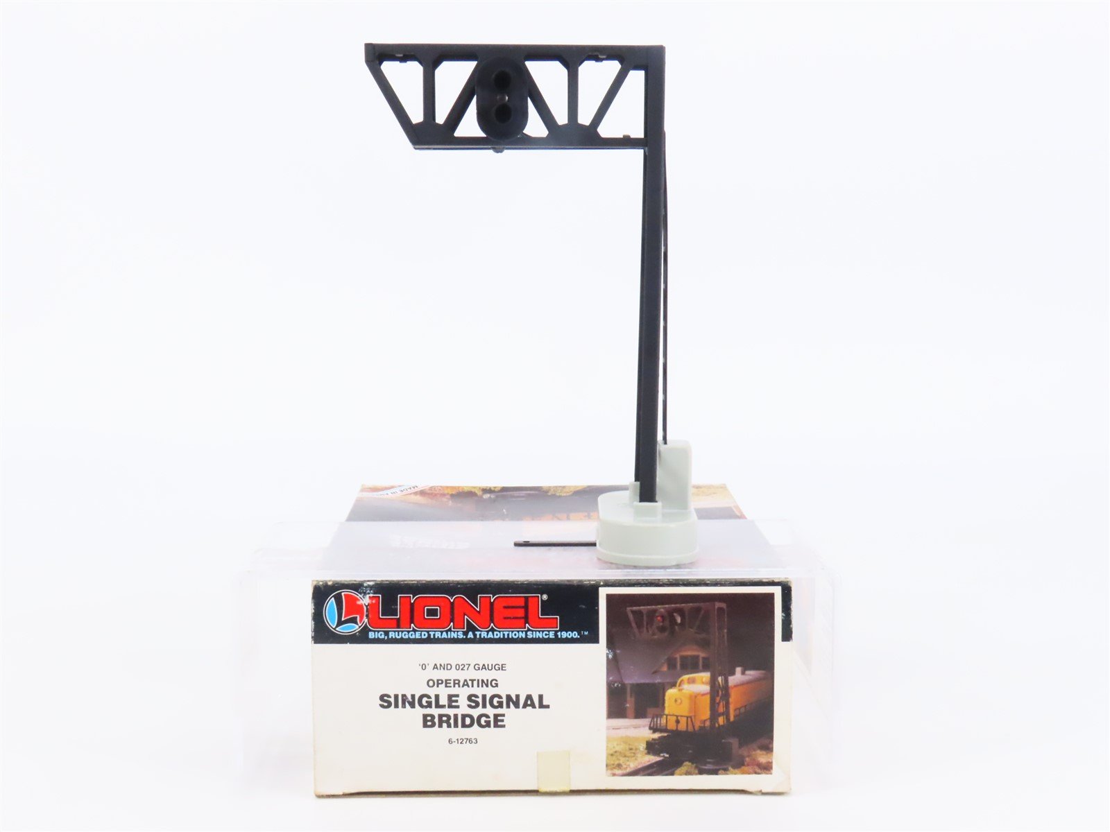 O 1/48 Scale Lionel 6-12763 Operating Single Signal Bridge