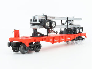 O Gauge 3-Rail Lionel #6-26058 SP Southern Pacific Flat Car w/ Trailer Frames