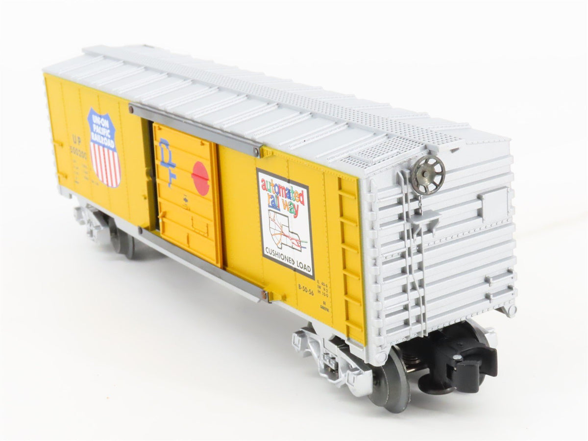 O Gauge 3-Rail Lionel #6-39209 6565 UP &quot;Automated Rail Way&quot; Box Car #500200