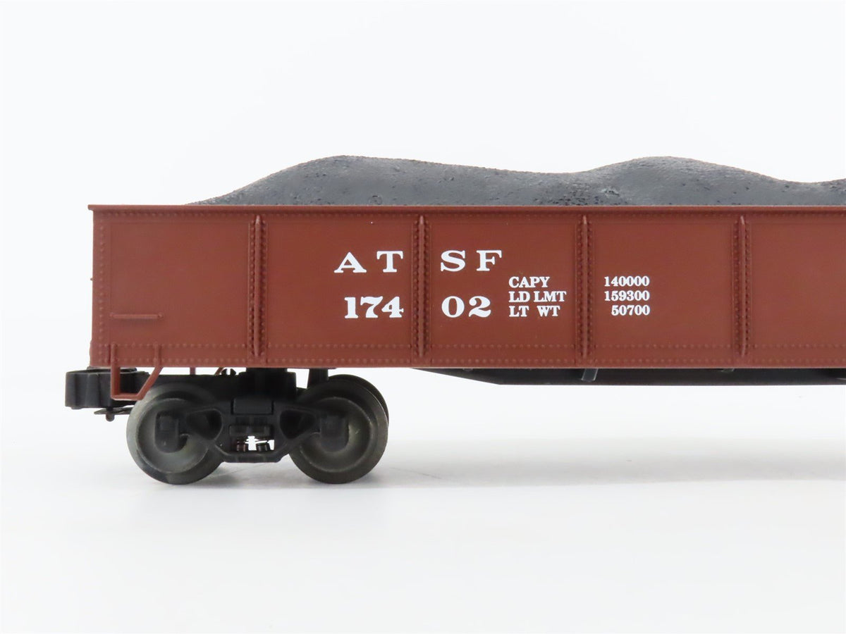 O Gauge 3-Rail Lionel #6-17402 ATSF Santa Fe Gondola w/ Coal Load