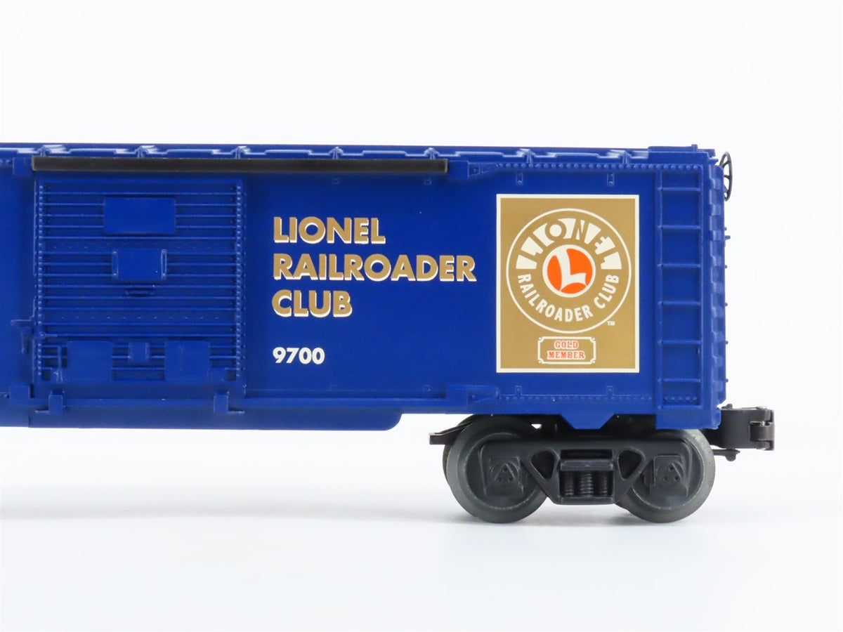 O Gauge 3-Rail Lionel #6-19978 1999 Lionel Railroader Club Box Car #9700