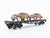 O Gauge 3-Rail Lionel #6-17558 Lionel Route 66 Flat Car w/ 2 Brown Sedans