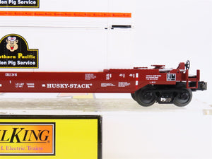 O Gauge 3-Rail MTH Rail King 30-7690 CRLE SP Southern Pacific Husky Stack #2416