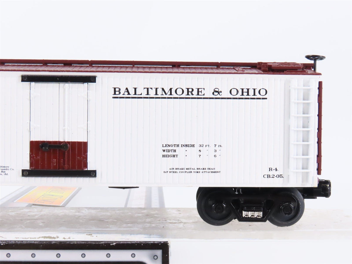 O Gauge 3-Rail MTH Rail King 30-8604 Die-Cast B&amp;O Baltimore &amp; Ohio Reefer #14076