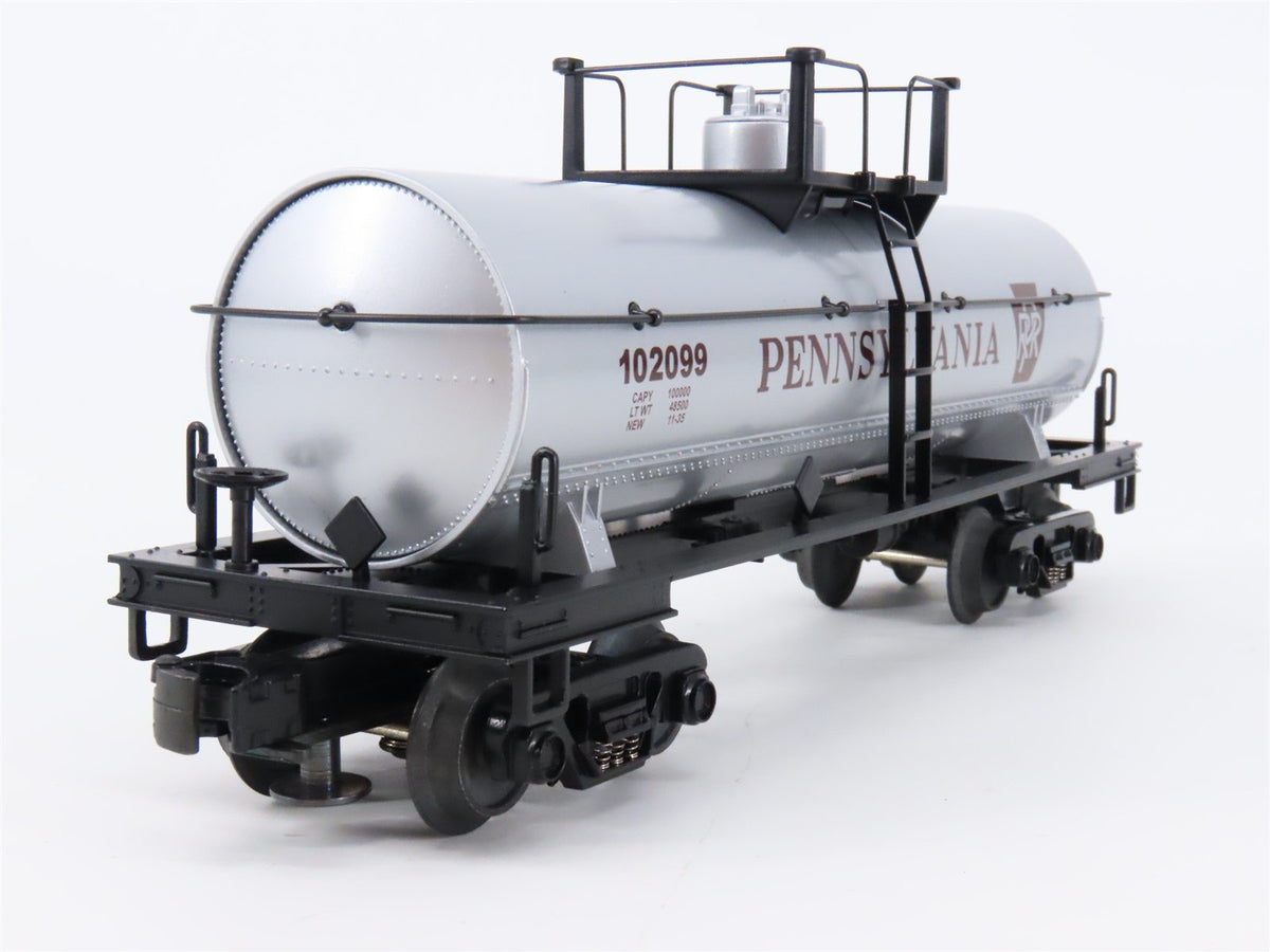 O Gauge 3-Rail MTH Rail King 30-8103 Die-Cast PRR Pennsylvania Tank Car #102099