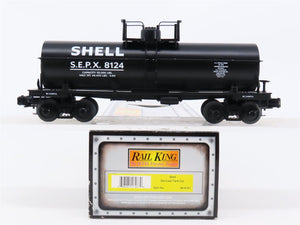 O Gauge 3-Rail MTH Rail King 30-8101 Die-Cast SEPX Shell Tank Car #8124