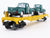 O Gauge 3-Rail MTH Rail King 30-8312 Die-Cast CNW Flat Car 46557 w/ Ford Pickups