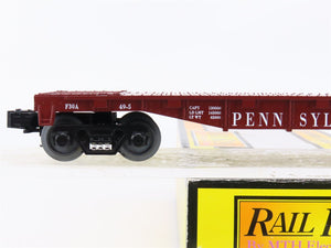 O Gauge 3-Rail MTH Rail King 30-7665 PRR Pennsylvania Railroad Flat Car #474396