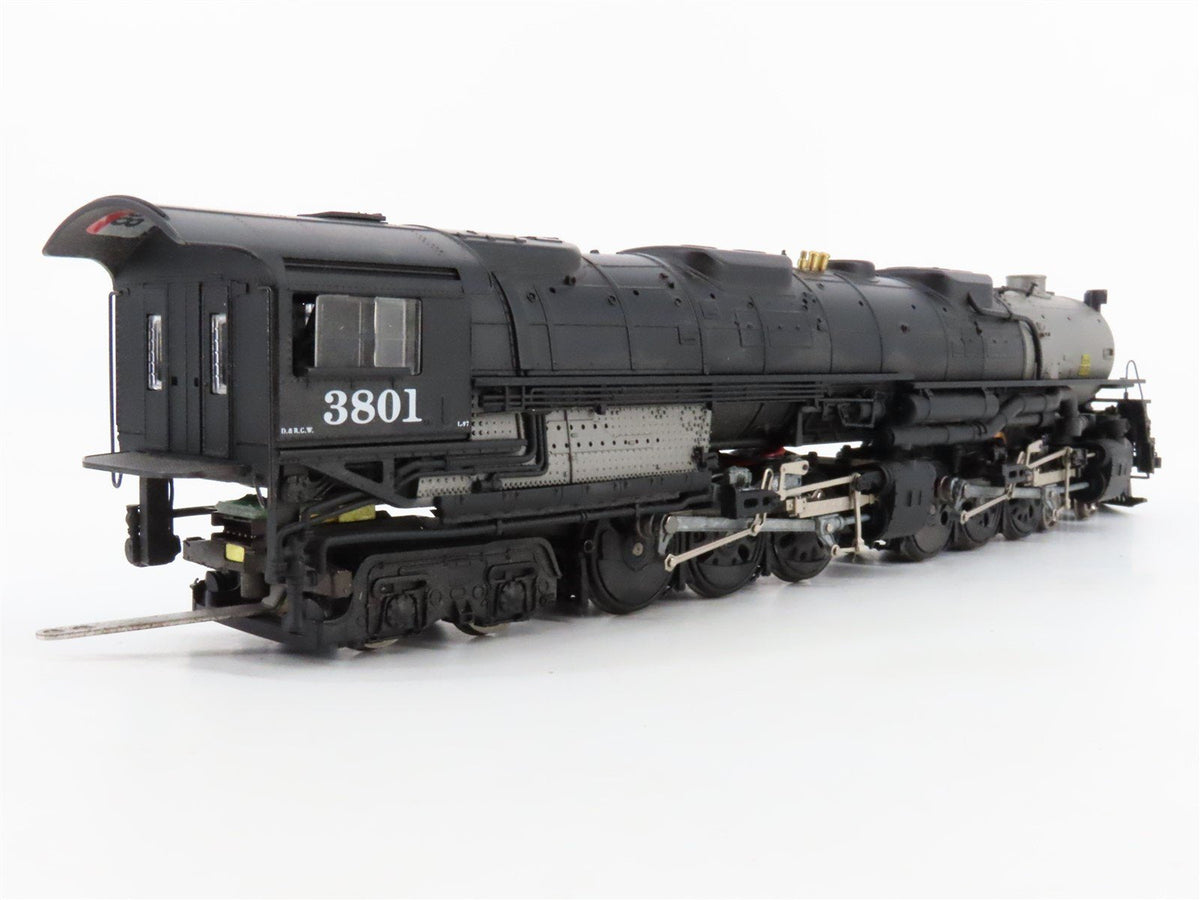 HO Scale Lionel Die-Cast UP Union Pacific 4-6-6-4 Steam Locomotive #3801 w/ DCC