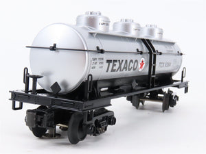 O Gauge 3-Rail MTH Rail King 30-7362 TCX Texaco 3-Dome Tank Car #9384