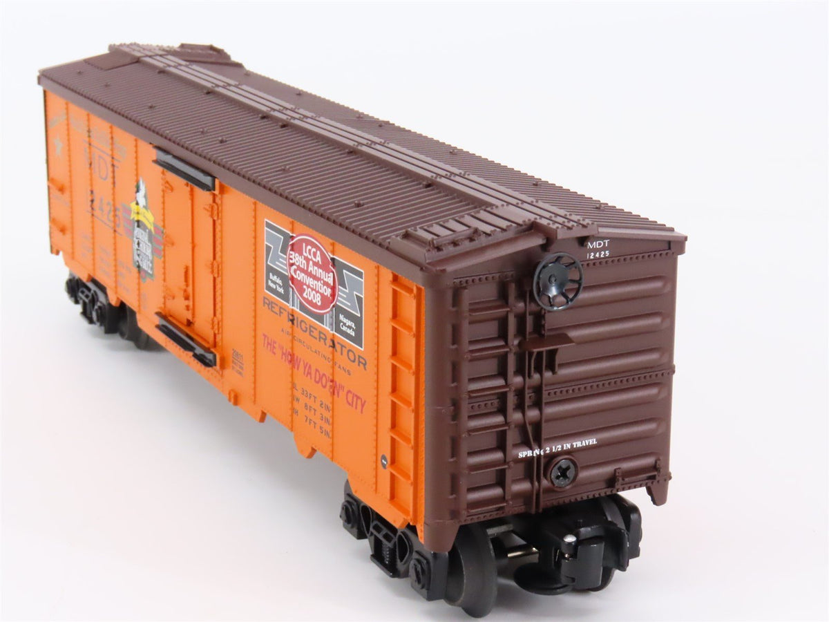 O Gauge 3-Rail Lionel 6-29811 MDT LCCA Convention 2008 Hot Box Reefer #12425