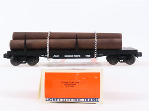 O Gauge 3-Rail Lionel 6-17500 CP Canadian Pacific Flat Car #17500 w/ Logs