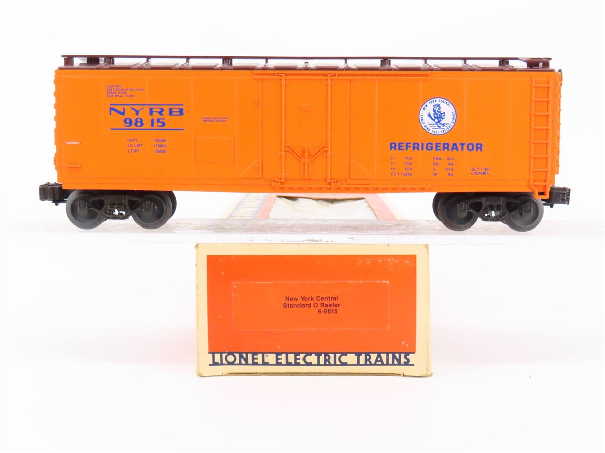 O Gauge 3-Rail Lionel 6-9815 NYRB New York Central Railroad Reefer #9815