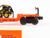 O Gauge 3-Rail Lionel 6-16958 Lionel Flat Car #16958 w/ Ertl New Holland Loader