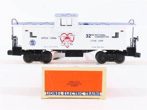 O Gauge 3-Rail Lionel 6-6926 TCA 1986 New Orleans Convention Caboose #6926-1986