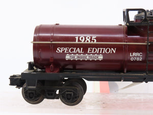 O Gauge 3-Rail Lionel Special Edition LRRC Railroader Club 1985 Tank Car #0782