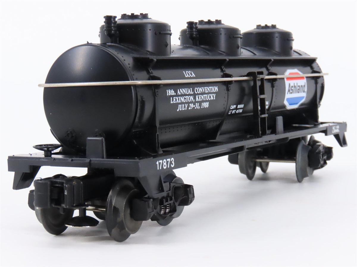 O Gauge 3-Rail Lionel 6-17873 LCCA Convention 1988 Ashland Tank Car #17873